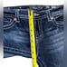 Miss Me Jeans Womens 31 Blue Denim Tribal Signature Cuffed Capri
