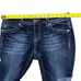Miss Me Jeans Womens 31 Blue Denim Tribal Signature Cuffed Capri