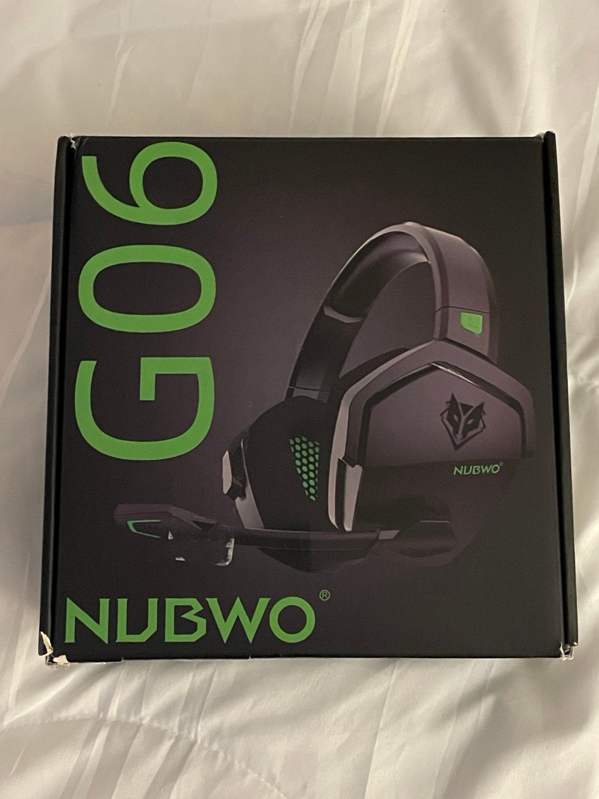NUBWO G06 Dual Wireless Gaming Headset with Microphone for PS5, PS4, PC, Mobile,