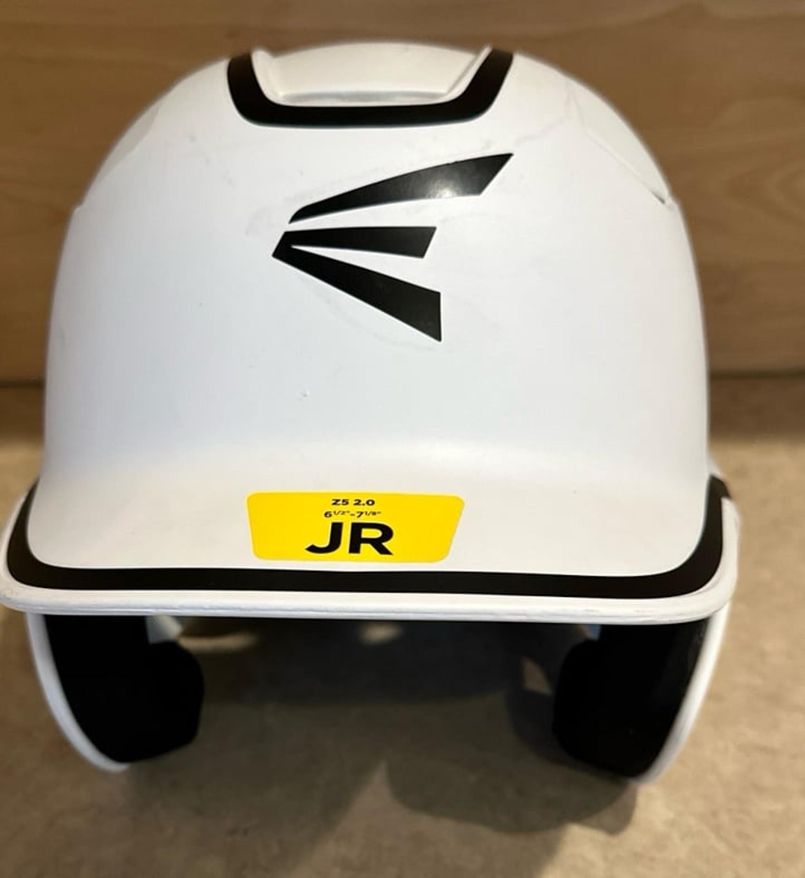 Easton Z5 2.0 Matte Batting Helmet - Junior | White/Black