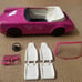 VTG 1992 Mattel Barbie Porsche 911 Cabriolet Working Headlights-Unassembled-RARE