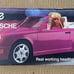 VTG 1992 Mattel Barbie Porsche 911 Cabriolet Working Headlights-Unassembled-RARE