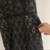 SEA NEW YORK Black Lace Bodice Seam Dress