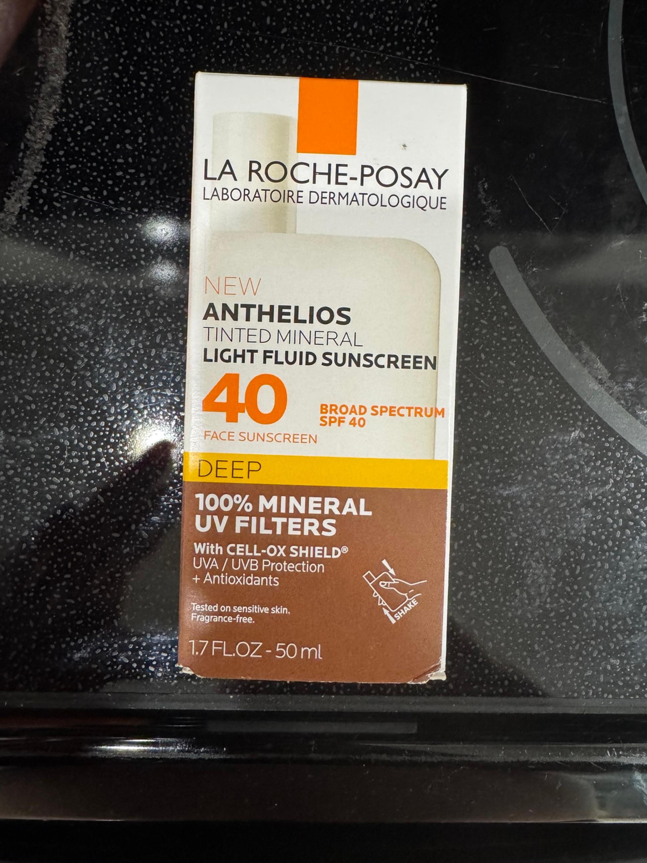 La Roche-Posay Tinted Mineral Sunscreen DEEP, 1.7oz