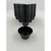 3oz Ramekin Black Smooth Side Gessner 0393 Set of 73 Break Resistant 3 x 2