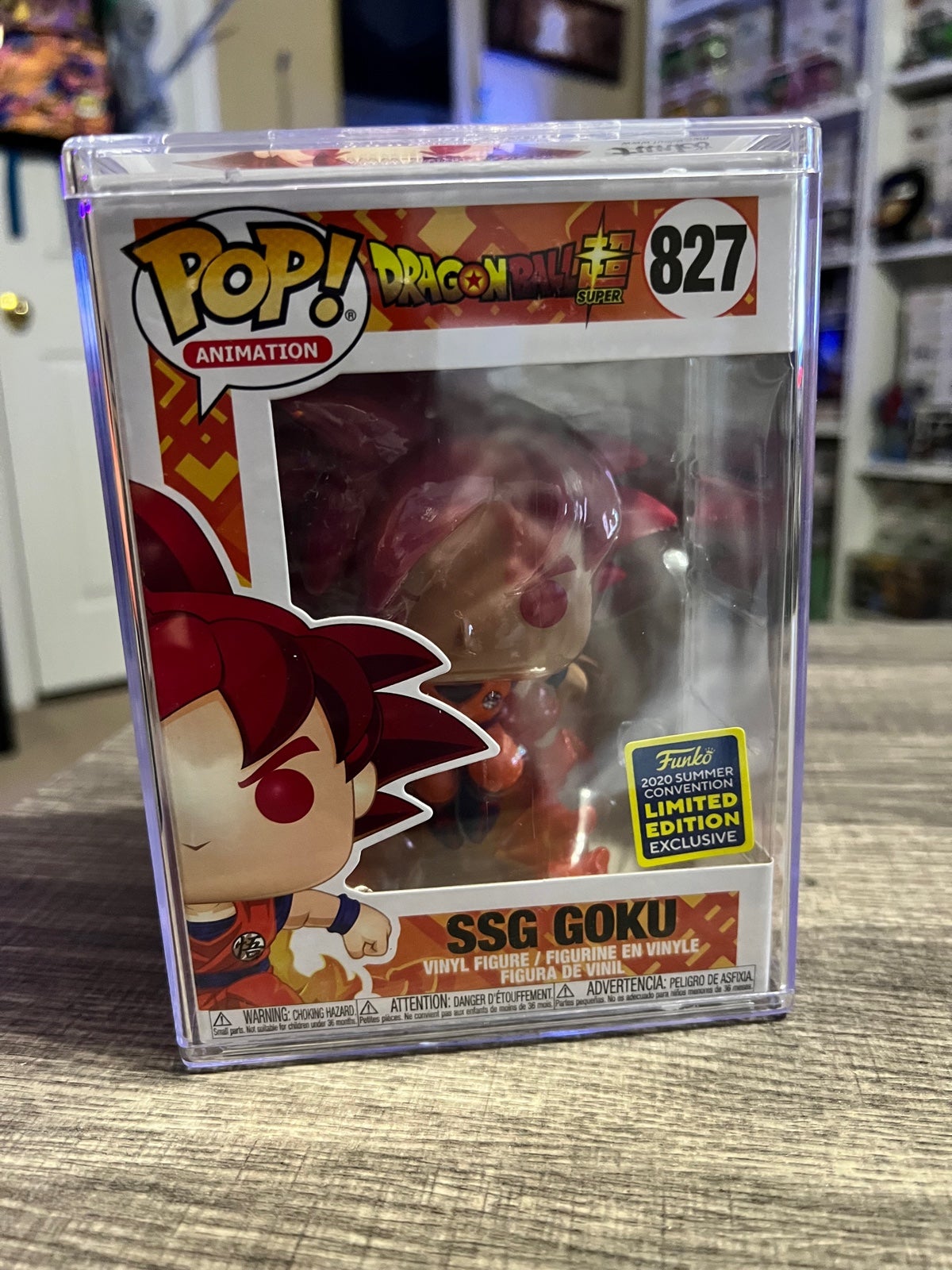 Funko Pop Super Saiyan God Goku