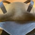 PULICATI Leather Tote Large Multi-Pocket Italy Black Gold-Lined Footed Bag READ
