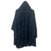 Jimmy Hourihan 100% wool paid hooded cape made in Ireland Sz M