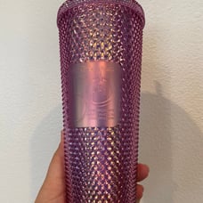 Walt Disney World 50th Anniversary Geometric Starbucks Tumbler with Straw