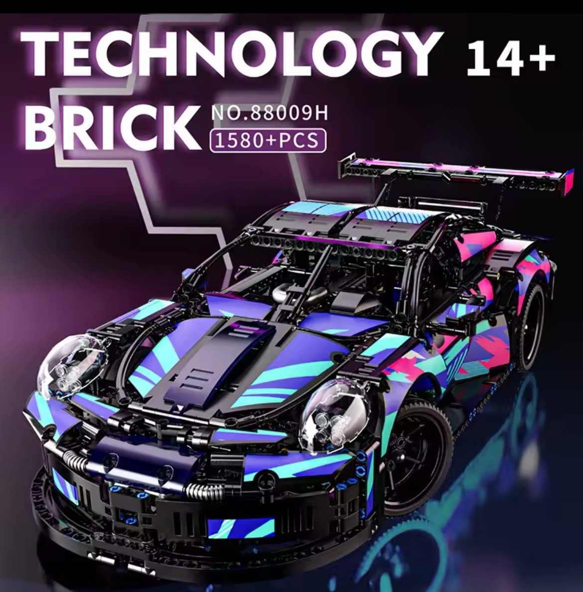 Building blocks Porsche 911
