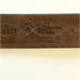 Eddie Bauer Western Embroidered Belt Womens Large Brown Leather Silver Buckle