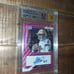 Garrett Nussmeier LSU Rookie Auto #3/20 BGS 8.5
