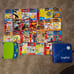 Leap Frog LeapPad Learning System 30004 Lot with 25 Books and Cartridges Works