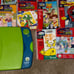 Leap Frog LeapPad Learning System 30004 Lot with 25 Books and Cartridges Works