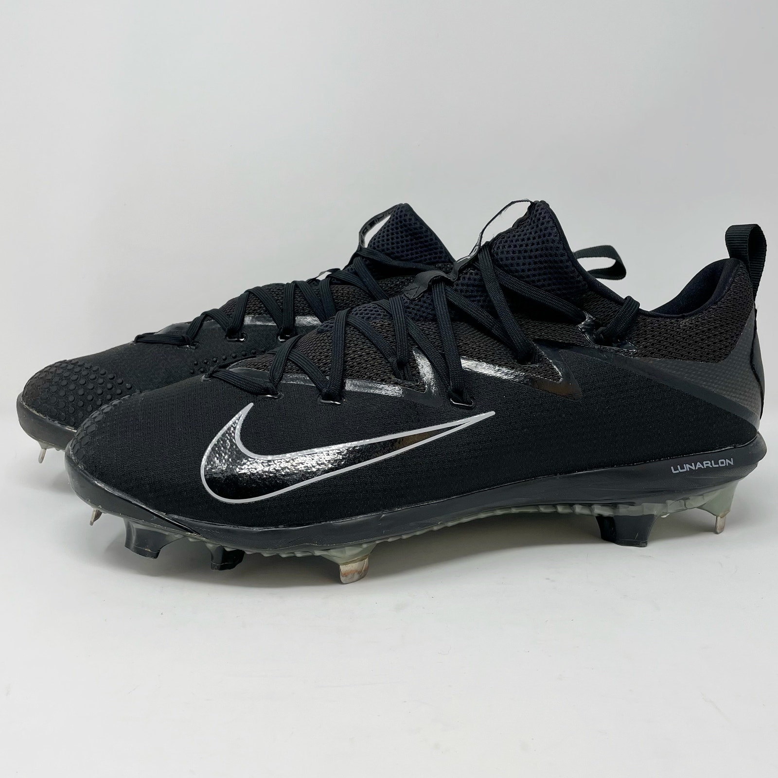 Nike Black Lunar Vapor Ultrafly Elite Baseball Cleats Mens 13