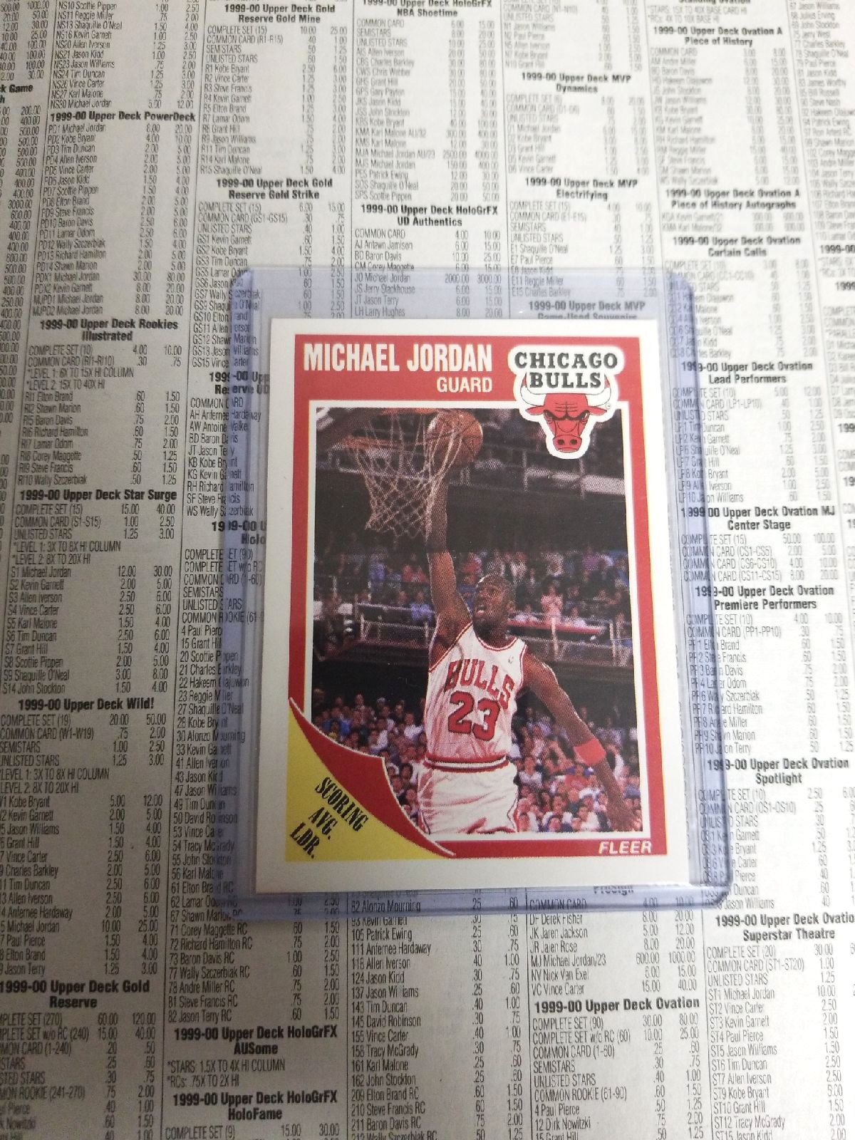 Fleer 1989 Michael Jordan Card