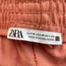 Zara Flowing Wide Leg Trousers in Pink Size Medium