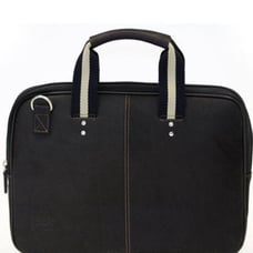 Jill-e Jack Savoy leather 13” laptop portfolio briefcase bag