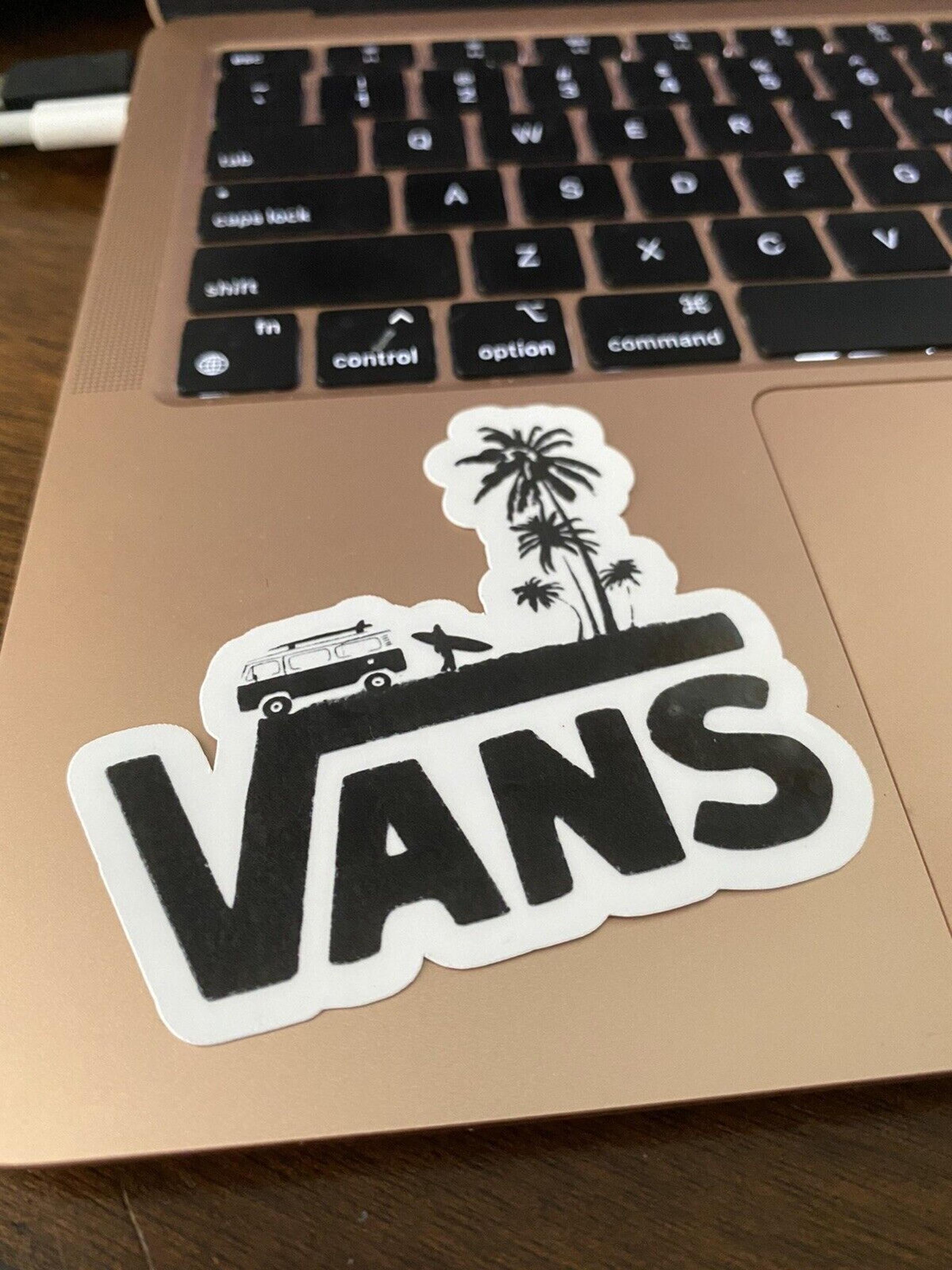 LARGE 12 Inch Vans Off The Wall 90s Classic Cali Shoe Skate Decal Car Laptop