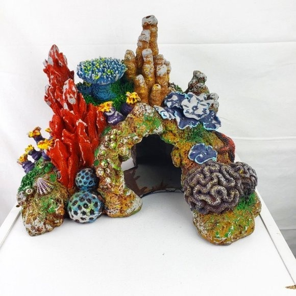 Aquarium Faux Coral Display