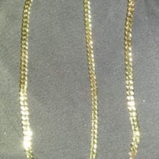 2 CUBAN LINK CHAIN SET