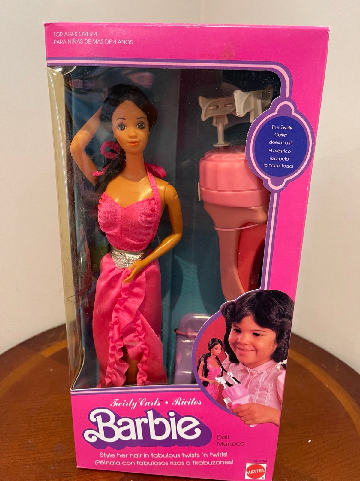 Barbie twirly curls Mexican