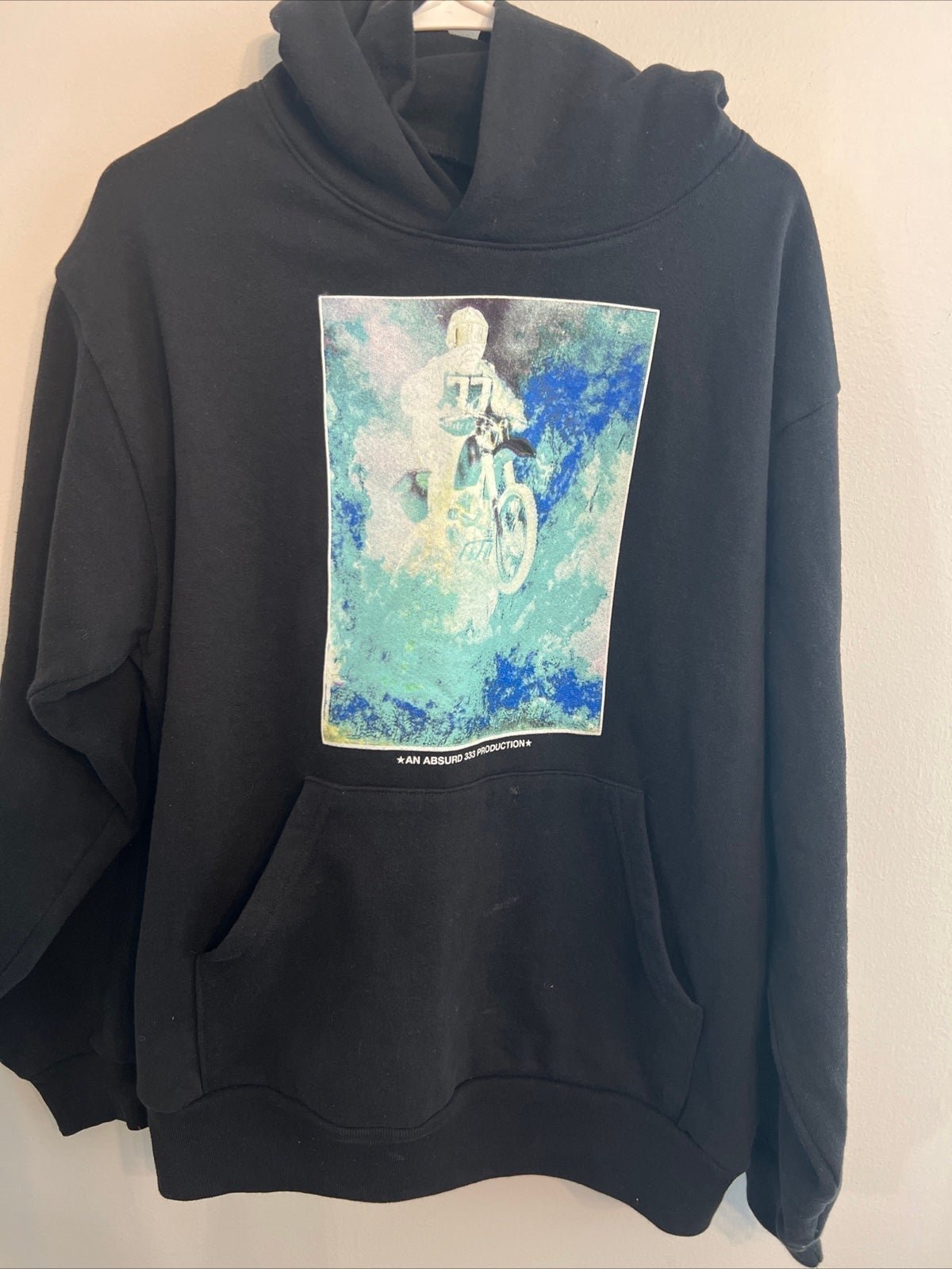 Half Evil 333 In Collaboration With Absurd Oversized Pullover Hoodie Mens Medium