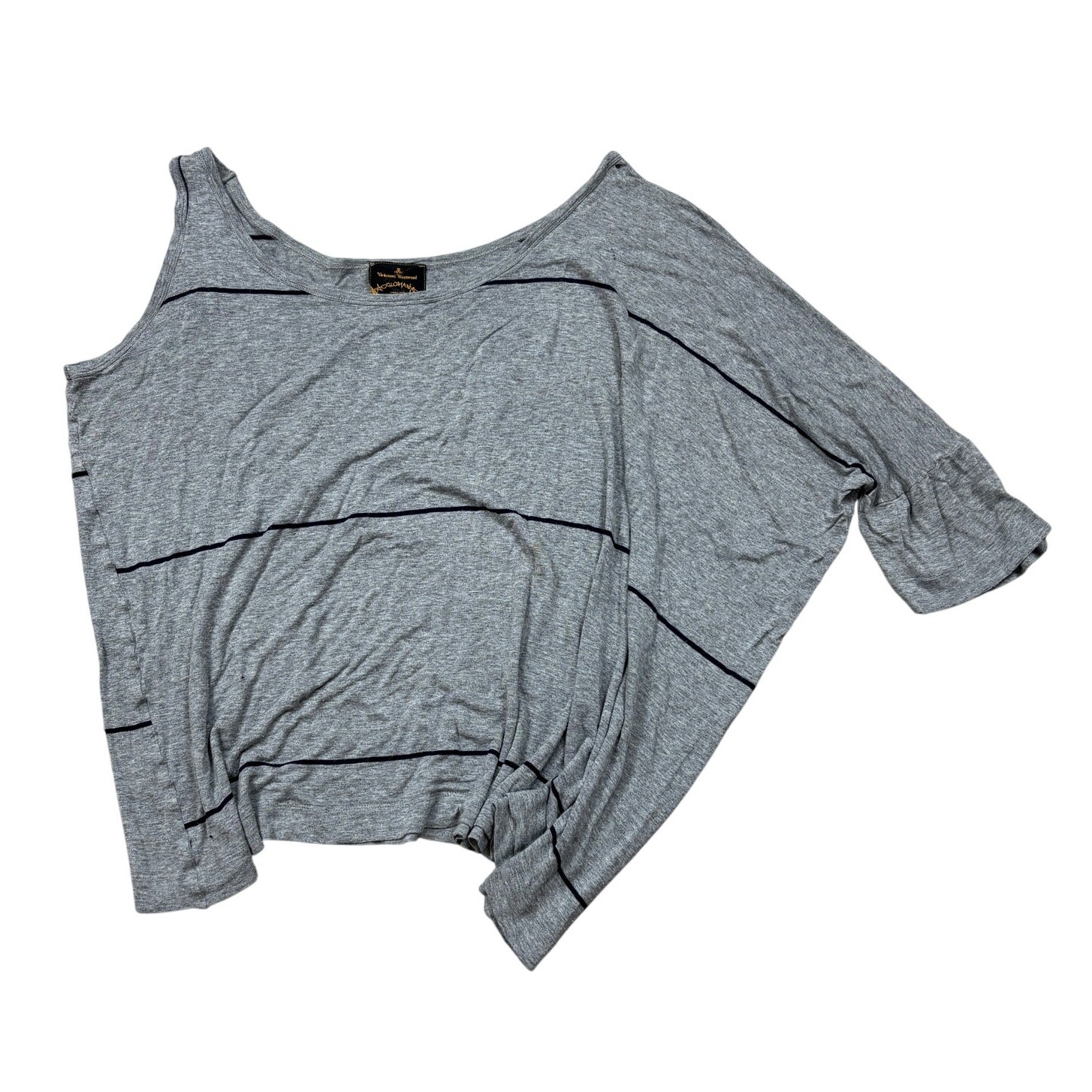 Vivienne Westwood Anglomania Asymmetrical Striped Shirt Women's Medium