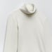 ZARA RIBBED TURTLENECK SWEATER TOP