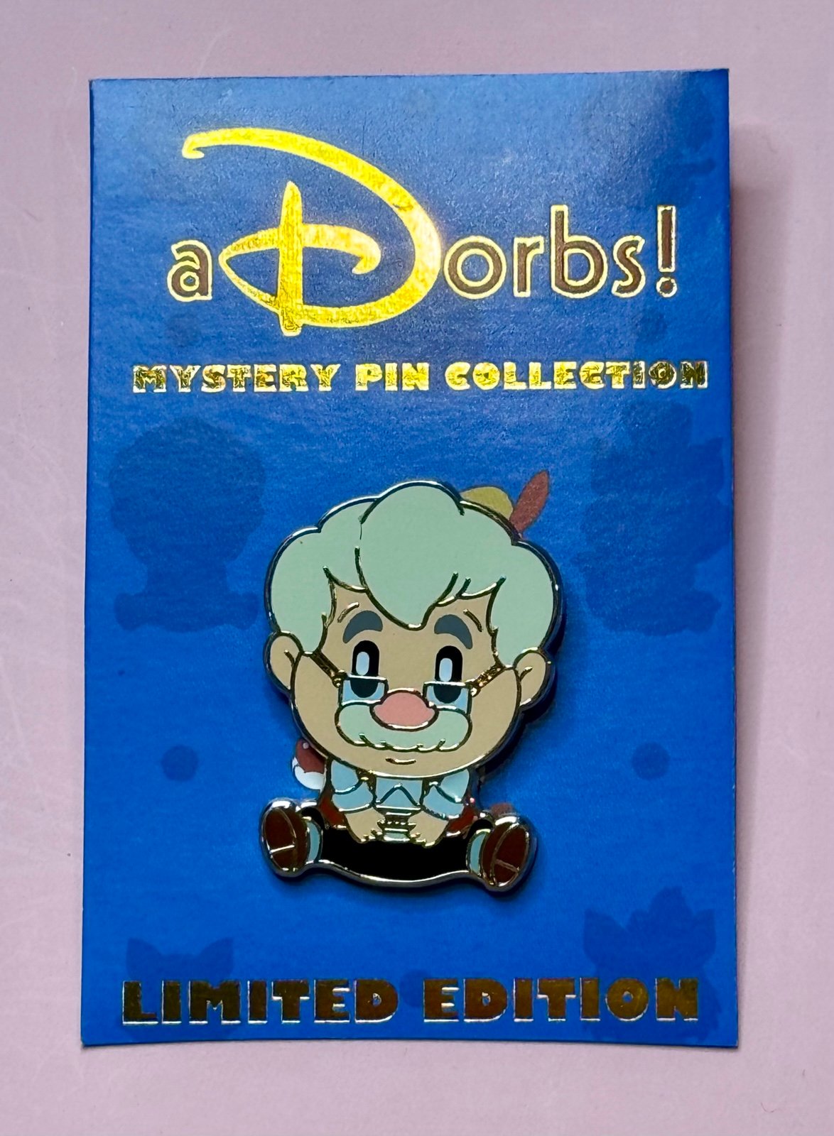 WDI aDorbs Pinocchio Gepetto LE 400 Pin