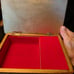 Antique jewelry wooden box 1984
