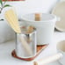 NEOFLAM FIKA 4.9 QT Pasta Deep Stockpot with Strainer Insert, Made in Korea