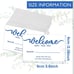 5000 Pcs Hotel Key Card Envelopes Key Card Holder Sleeves Delicate Printed Gift