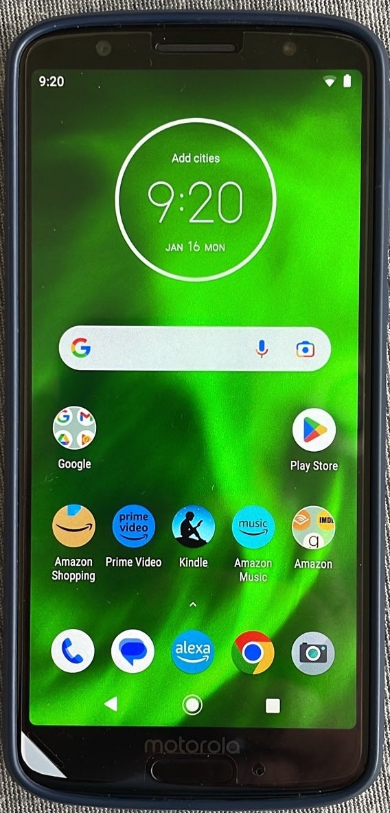 Motorola Moto G (6th Gen.) 64 gigabytes Black Unlocked