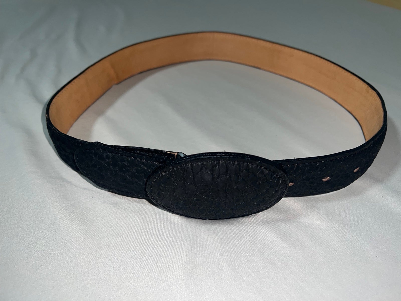 White diamond Hecho En Mexico belt