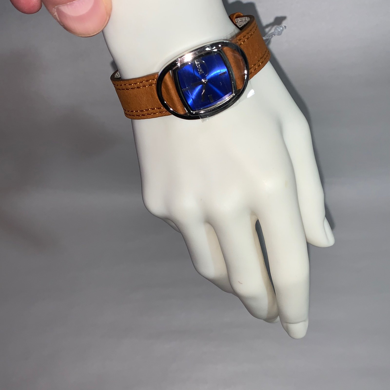NIB just Cavalli ROBERTO CAVALLI stainless steel TANK WATCH