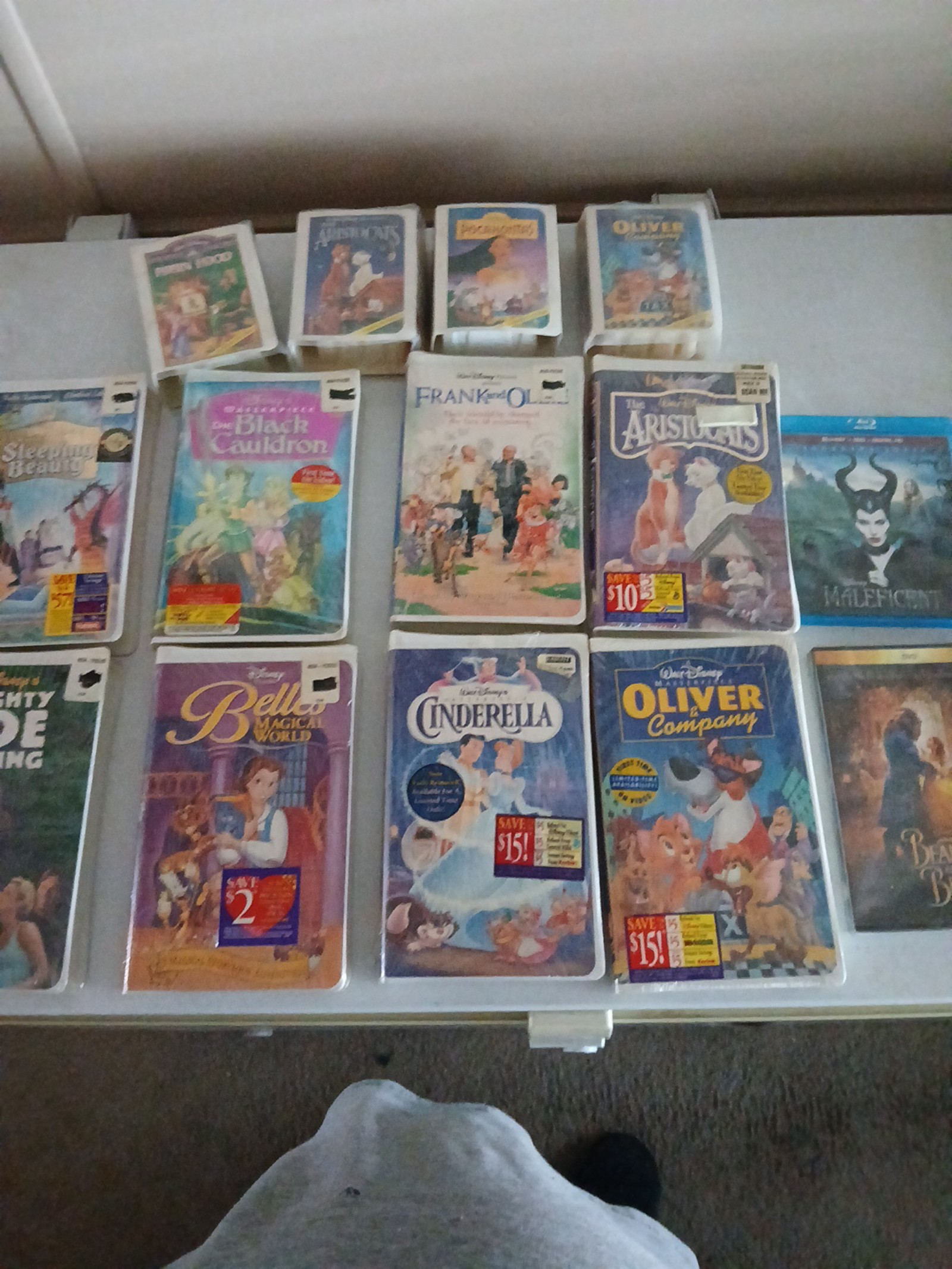 VHS Disney movies first 10 not open