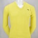 Lacoste Haymaker Yellow V Neck Sweater
