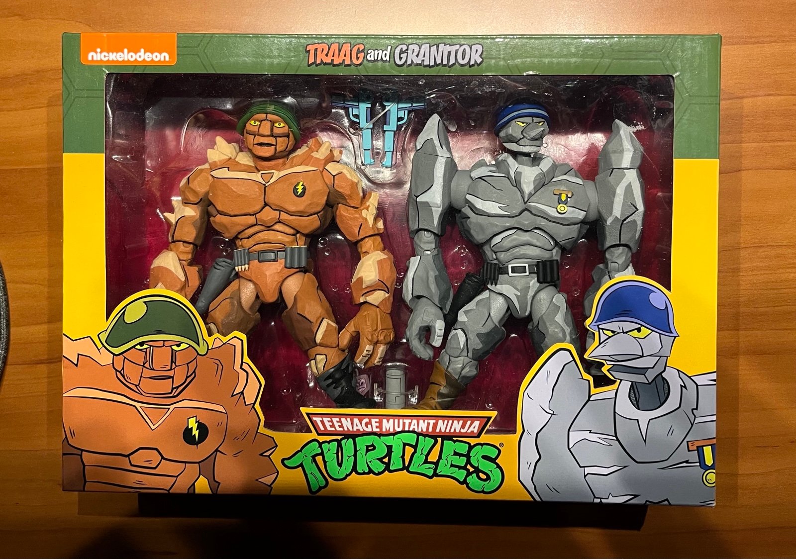 Neca TMNT Traag and Granitor 2 pack