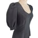 Mignon by Dorothy Farbo Vintage Cocktail Dress Size Small Open Back Bow Silk