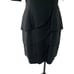 Mignon by Dorothy Farbo Vintage Cocktail Dress Size Small Open Back Bow Silk