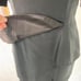 Mignon by Dorothy Farbo Vintage Cocktail Dress Size Small Open Back Bow Silk