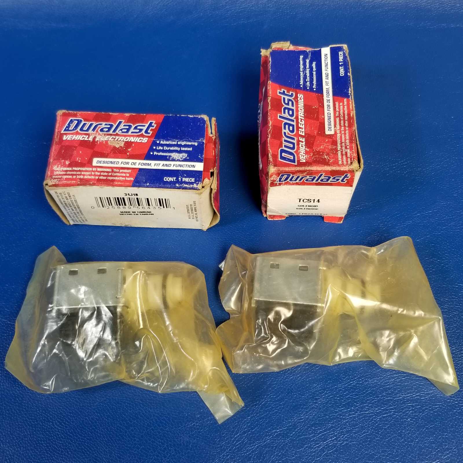 Duralast TCS14 Automatic Transmission Control Solenoid Auto Trans NIB Lot of 2