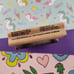 RARE Happy Hopppers 2006 Ellen Jareckie Itty Bit & Hop-It Wooden Block/Rubber St