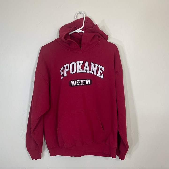 Men's Red Hoodie SweaHoodie in Spokane, Washington