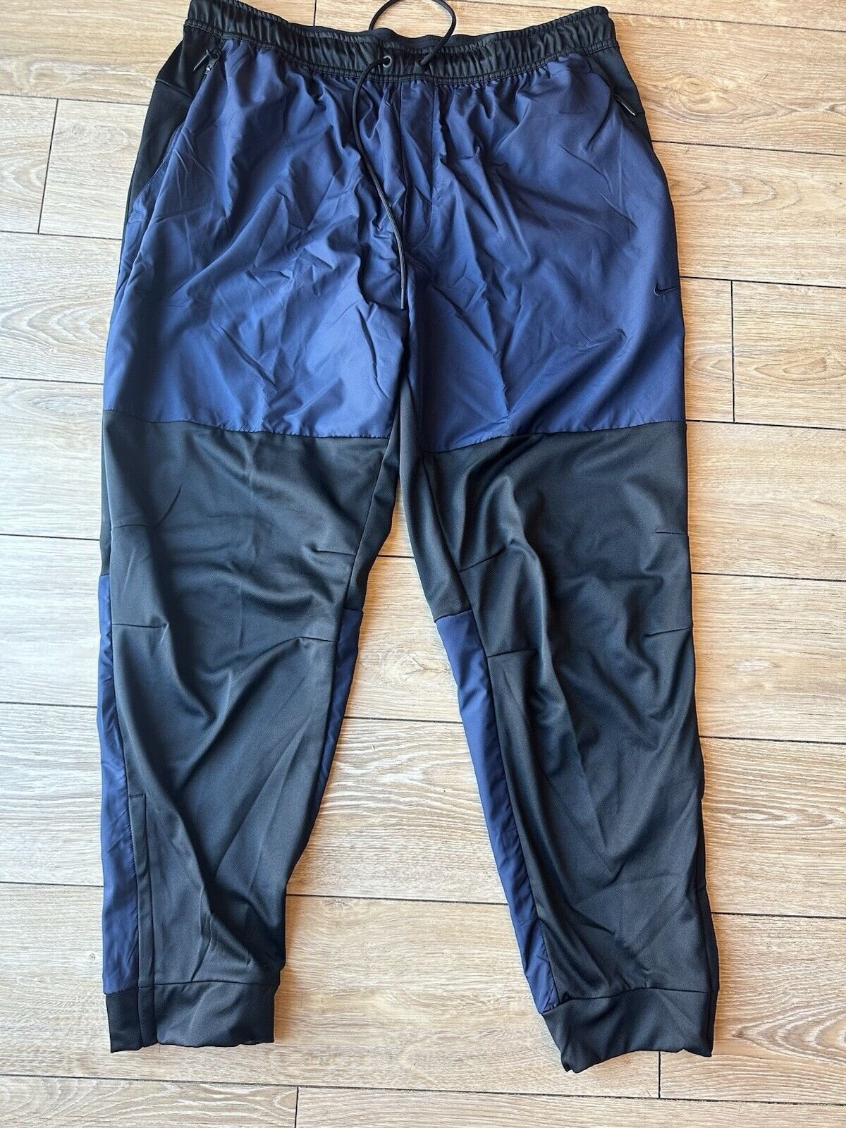 Nike Unlimited Men's Water-Repellent Versatile Pants Black Blue XL FB8601-010