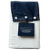 NWT Ralph Lauren RL Organic Sateen Border Standard Pillow Case Pair Polo Navy