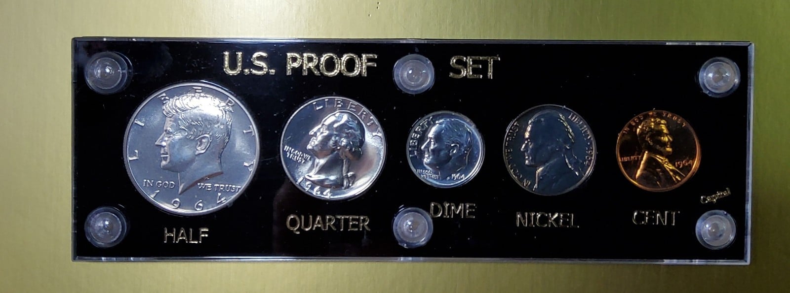 U.S Proof Set 1964 Kennedy Philadelphia