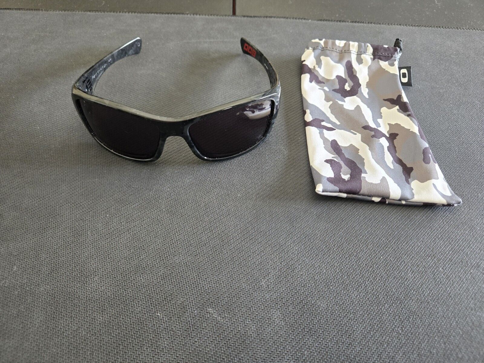 Rare Oakley Djibril Cissé DC9 Hijinx Shadow Camo Frame / Warm Grey Lenses 12-74