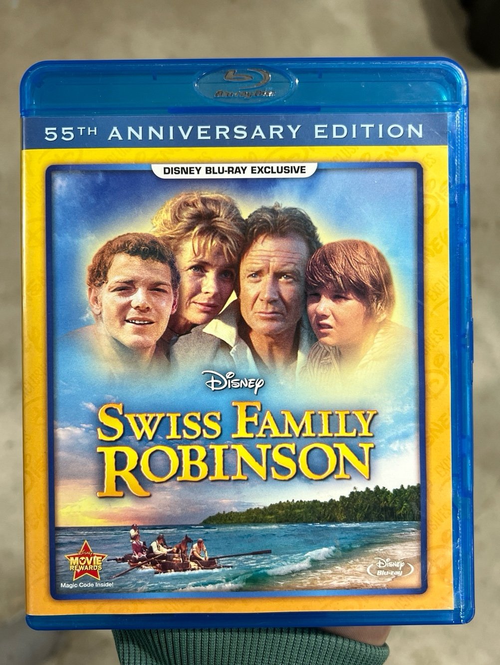 Swiss Family Robinson Disney Movie Club Exclusive Blu Ray
